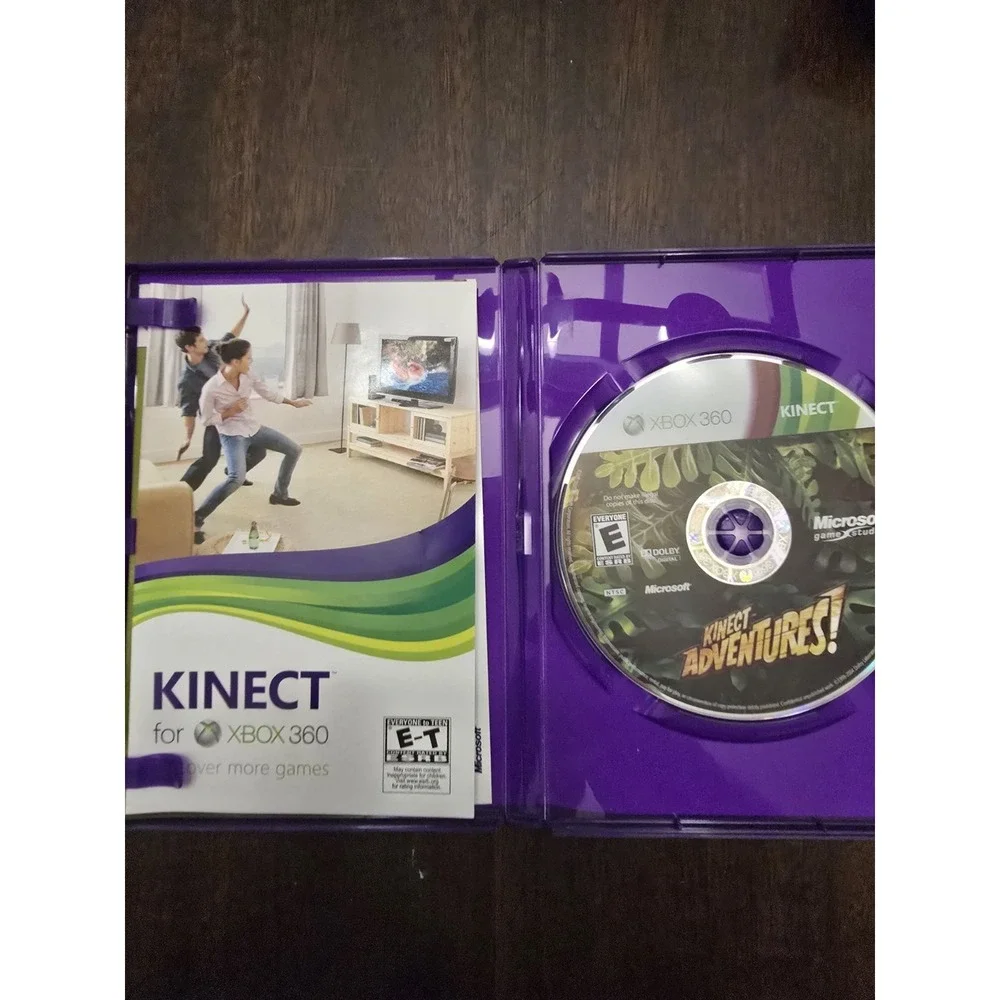 Kinect‎ Adventures (Microsoft Xbox 360, 2010) TESTED